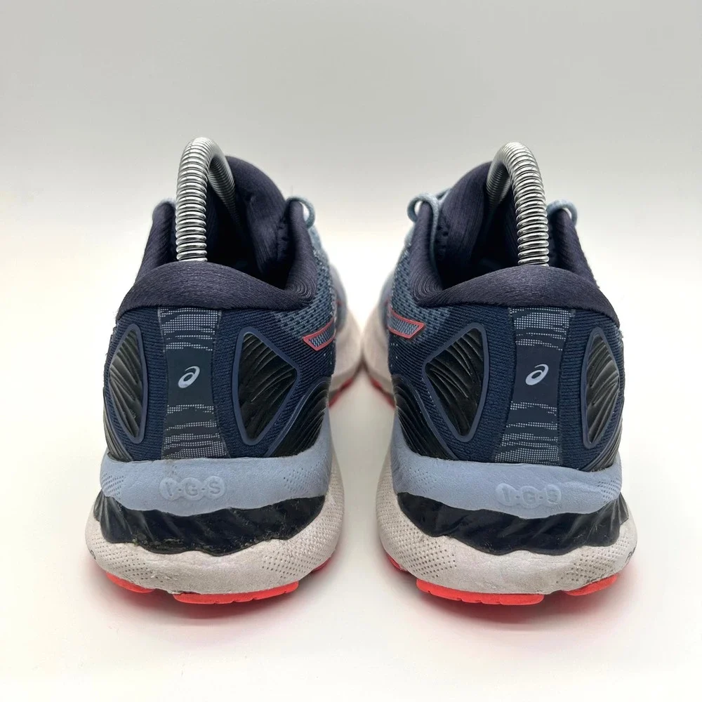 ASICS Gel-Nimbus 23 Shoes Womens 9 Blue Running Sneakers Athletic Trainers Mesh